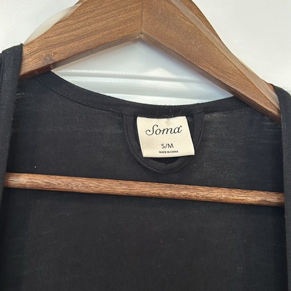 Soma Black Lace Robe - Picture 5 of 8